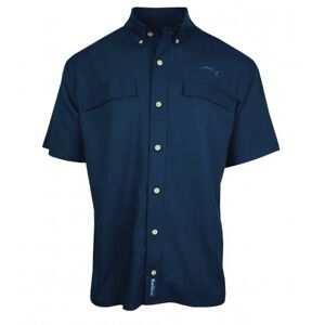 Bluefin USA Sport Shirts camicia da pesca UPF 40+ Navy XL