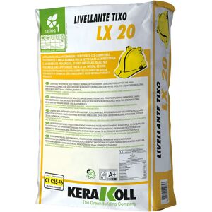 Tecnomat LIVELLANTE TIXO LX20 KERAKOLL 25kg  SPESSORE DA 1 A 20 mm