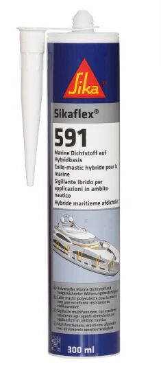 SIKAFLEX 591 300ml Sigillante monocomponente a base di polimeri BIANCO