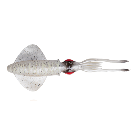 Savage Gear 3D Swim Squid 18 calamaro artificiale White Glow Cuttlefish