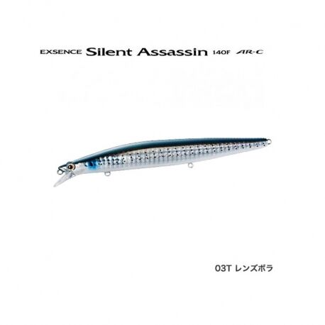 Shimano Exsence Silent Assassin 140F AR-C artificiale da spinning 03T