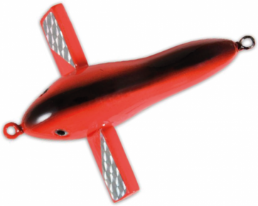 Sele Air Fish da 10 cm. aeroplanino da traina in legno