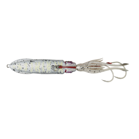 Savage Gear Swim Squid Inchiku 120 gr. calamaro artificiale White Glow Swim Squid Inchiku