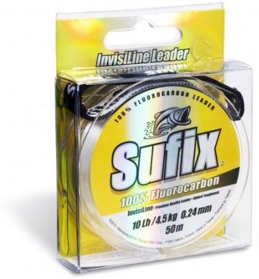 Sufix Invisiline Socket 0.520 mm. fluorocarbon da 50 mt.