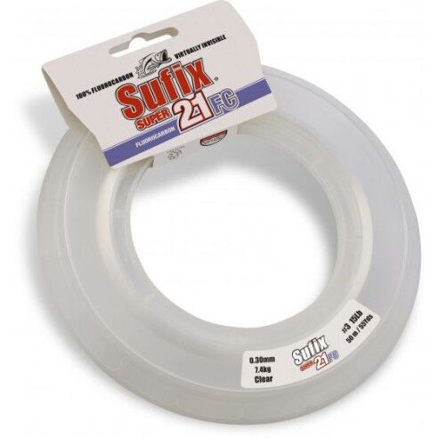 Sufix Super 21 FC Socket Spool 0.400 mm. fluorocarbon da 80 mt.