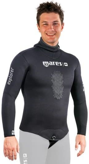 Mares Giacca Explorer 5.0mm - Colore: Nero Taglia Neoprene: XL