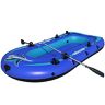 GaRcan Large Foldable Inflatable Boat, Inflatable Rafts, Inflatable Fishing Raft, Inflatable Rubber Boat, Kayak, Dinghies 236×138×45cm