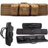 ZAANU Dubbelzijdige Shotgun Case, Shotgun Case, Shotgun Bag, Rifle Gun Case, Outdoor Camping Shotgun Bag voor Hunting Shooting Range (bruin