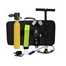 ZERAPH Duikuitrusting 0,5L mini-duiktankuitrusting, duikzuurstofcilinder draagbare rebreather, duikuitrusting