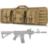 ZAANU Soft Shotgun Case Long Double Shotgun Bag Rifle Bag Shotgun Backpack,Tactical Shotgun Bag Hunting Gun Case and Carry for Shooting