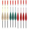 OriGlam 10 stuks Vissen Bobbers Vissen Floats en Bobbers, Hout Slip Bobbers Vissen Floats Slip Floats Bobbers voor Crappie Panfish Walleyes