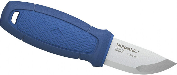 Morakniv jachtmes 14,6 cm RVS zilver/blauw 2 delig - Zilver,Blauw