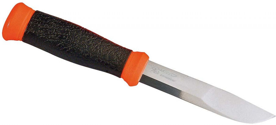 Morakniv jachtmes 2000 22,4 cm RVS zwart/oranje/zilver 2 delig - Zwart,Oranje,Zilver