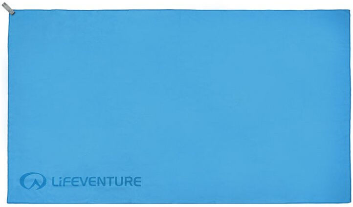 Lifeventure handdoek sneldrogend 110 cm nylon blauw - Blauw