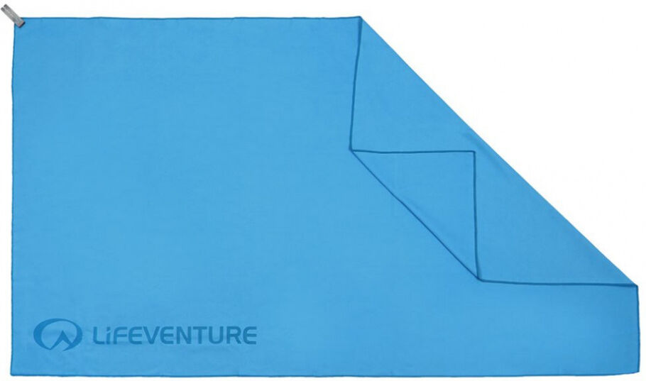 Lifeventure handdoek sneldrogend 150 cm nylon blauw - Blauw