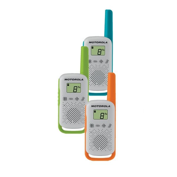 Motorola Talkabout T42 Walkie Talkie - 3-Pack