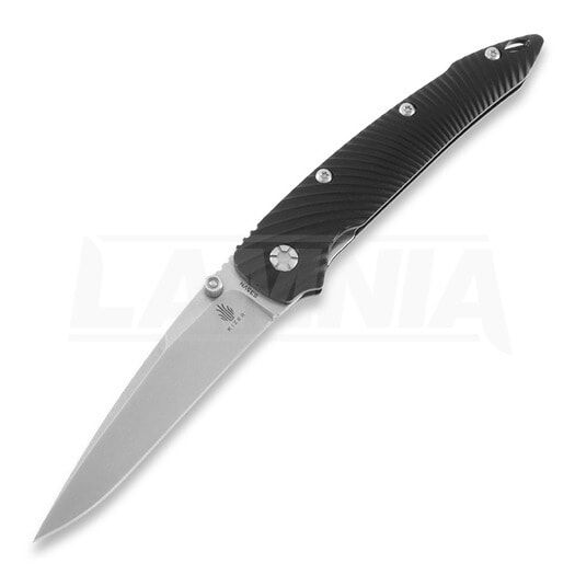 Kizer Cutlery Aluminium Linerlock foldekniv, svart