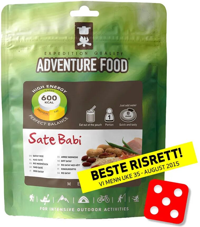 Adventure Food Sate Babi - Biff Satay m/ris - turmat