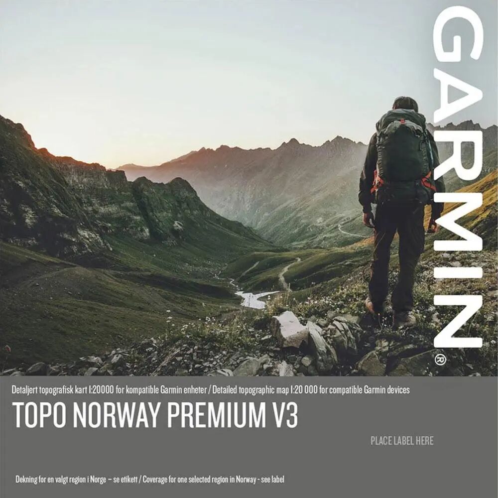 Garmin Topo Norway Premium V3 Topokart