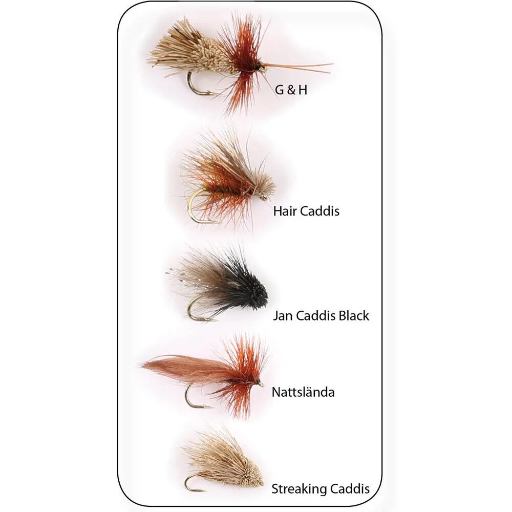 Wiggler Dry Sedges 5 pk. - tørrfluer