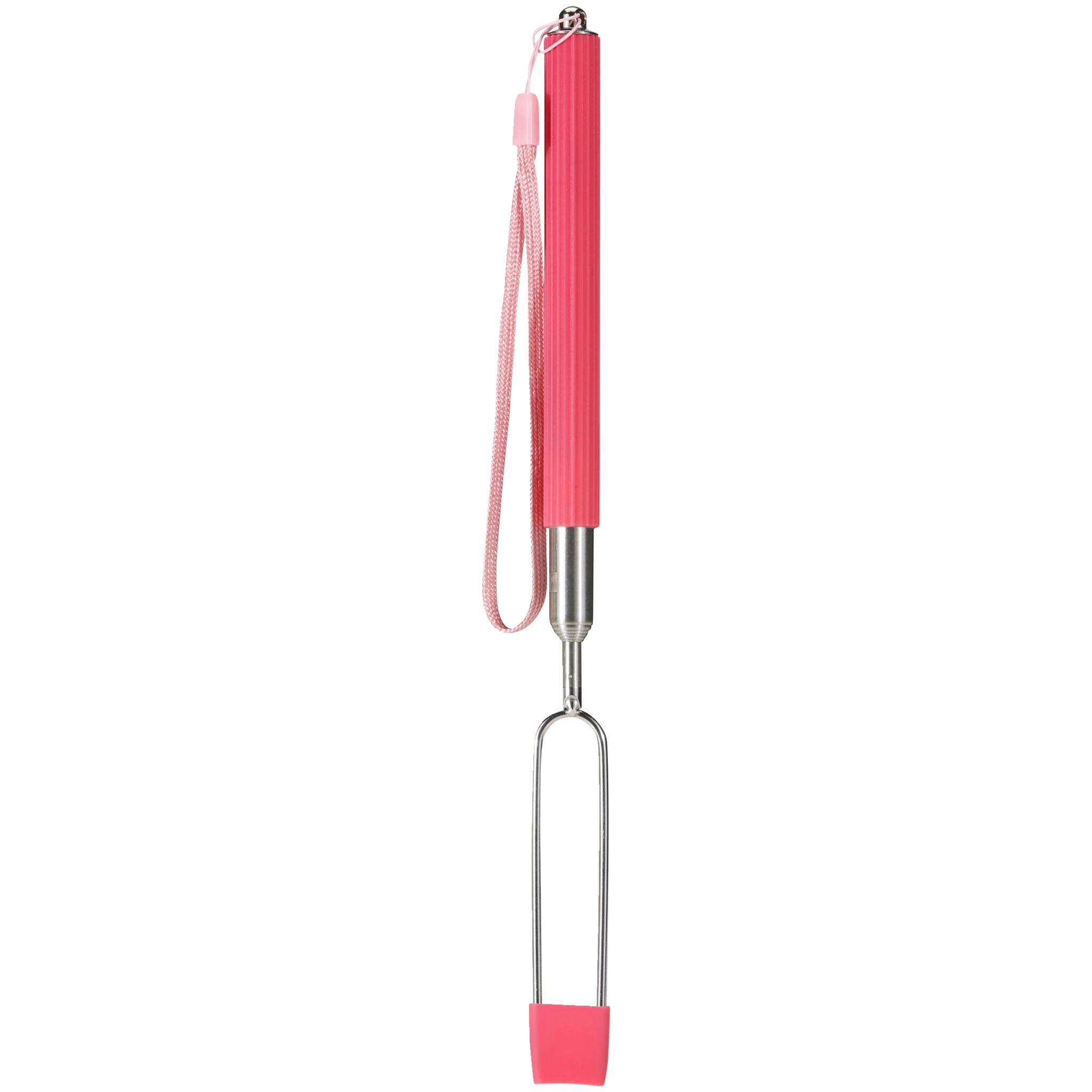 Phoxx Silicone Handle BBQ Fork, grillpinne One Size Pink