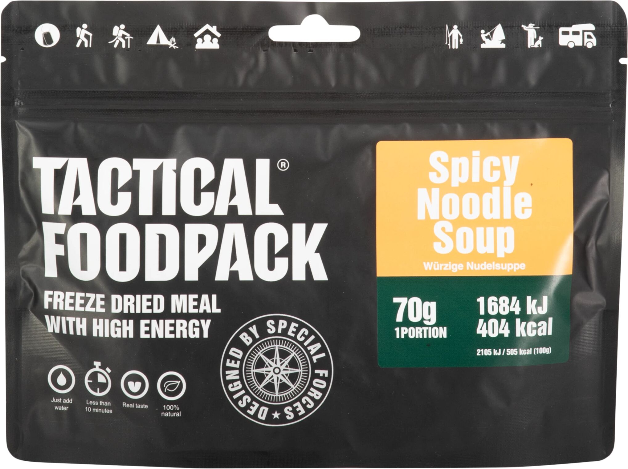 Tactical Foodpack Spicy Noodle Soup, turmat 80G STD