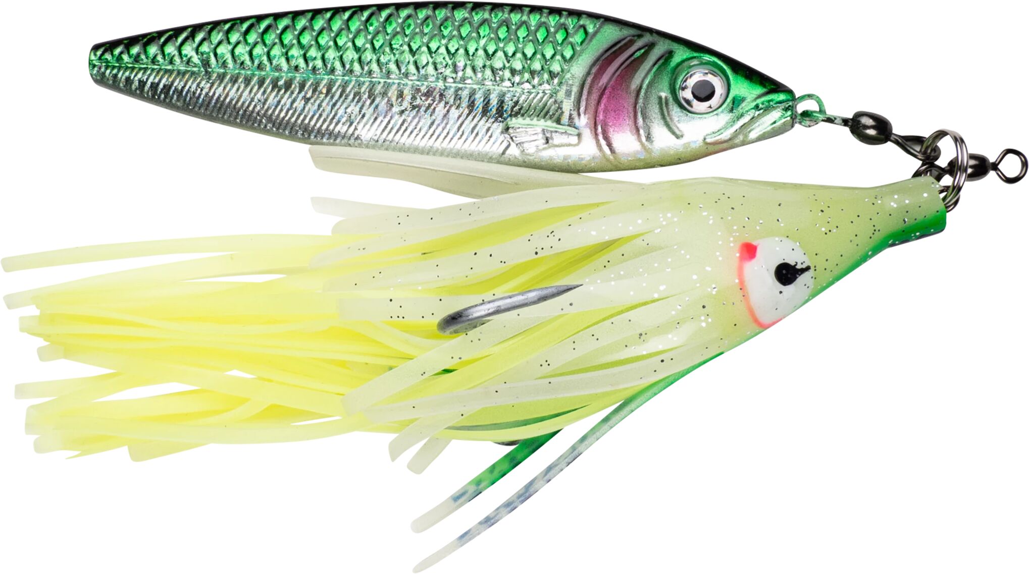 Kinetic Halibut Jigger 400g 400g Green/Silver