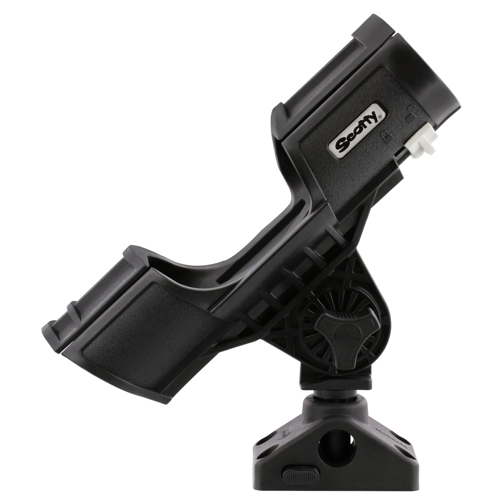 Scotty 400 Orca Rod Holder w/241 Side/deck Mount, fiskestangholder m/brakett STD BLACK