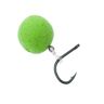 Pethuel Acessórios de Pesca Isca Picada Boilies Pin com Borracha Transparente Milho Ronnie Cabelo Rig Car[13Mm]