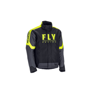 FLY Racing Outpost Skoterjacka Svart-Grå-HiVis