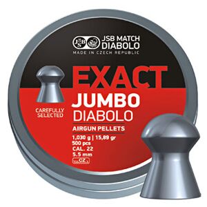 JSB Exact Jumbo, 5,51mm - 1,030g 500st