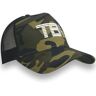 Tb baits šiltovka camo trucker cap