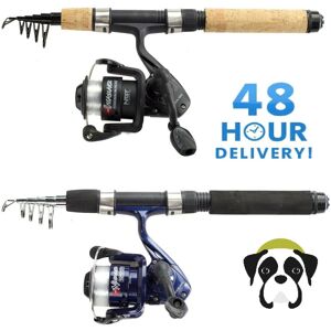 (Onamazu Combo) FISHING ROD NGT MINI TELESCOPIC 5FT TRAVEL ROD 5FT PEN ROD + REE