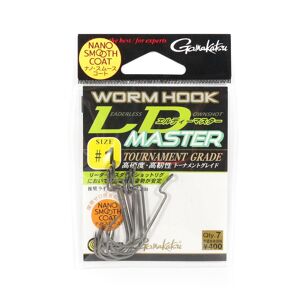 Gamakatsu 68554 LD Master Worm Hook Size 1 (9704)
