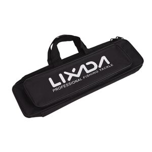 Lixada Portable Fishing Bag Case Fishing Rod and Reel Travel Carry Case Bag Carrier Fishing Pole Gear Tackle Storage Bag Hunting Bag Case Organizer