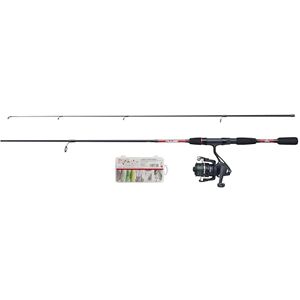 Berkley Pulse Combo, Fishing Rod and Reel Combo, Spinning Combos, Predator Fishing,Pike/Perch/Zander, Unisex, Black, 1.8m 5-20g