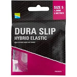 Preston Innovations Preston Dura Slip Hybrid Elastic - 5 Pink 1.2mm