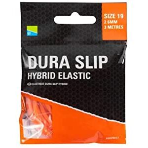 Preston Innovations Preston Dura Slip Hybrid Elastic - 19 Orange 2.6mm