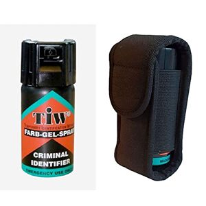 TIW Farb Gel self defence spray with genuine Tactical Things belt pouch