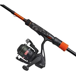 Berkley URBN II Dropshooter Combo, Fishing Rod and Reel Combo, Lure Fishing Spinning Combo, Predator Fishing,Pike/Perch/Zander, Unisex, Black, 2.4m 5-25g