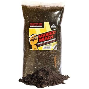 Fjuka Bait Ltd Fjuka Squeez-Ready Sweet Groundbait Ready-prepped Multi-use groundbait F1s, Carp, tench, bream, roach etc 500g Bag