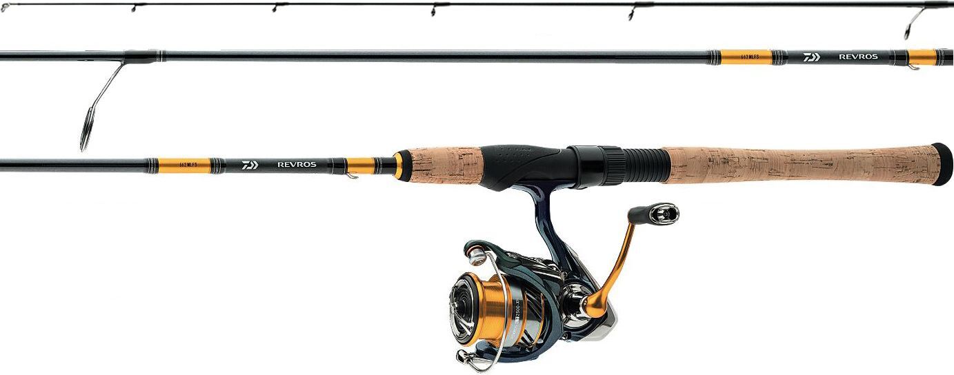 Photos - Rod Daiwa Revros LT Spinning Combo - REVLT25-4BI/G662ML 