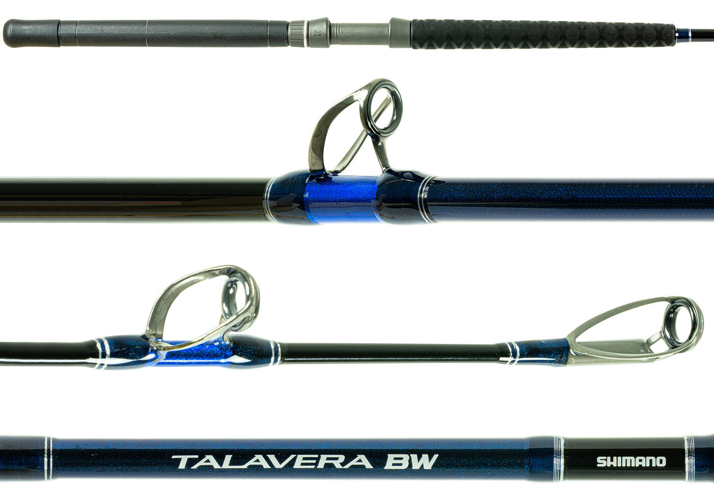 Photos - Rod Shimano Talavera Bluewater Ring Guide Slick Butt  - TEBC66HSBA 