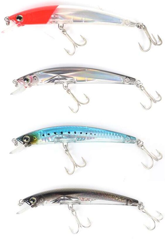 Yo-Zuri Crystal 3D Minnow Lures - 4 Pack Select Colors - YZ CM 4PK