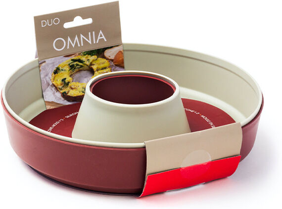 Omnia Stove Top Oven Advanced Accessory Kit with Silicone Mold Duo, Baking Rack, and Recipe Book