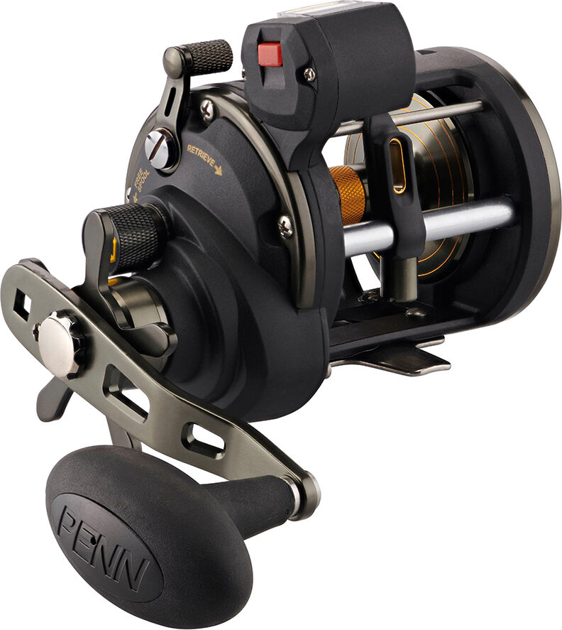 Penn SQLII15LWLC Squall II Level Wind Reel w/ Line Counter size 15 x RH