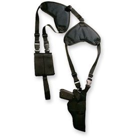 Photos - Pouches & Bandoliers Bulldog Cases & Vaults Deluxe Shoulder Harness Holster, Glock 19, Ambidext 