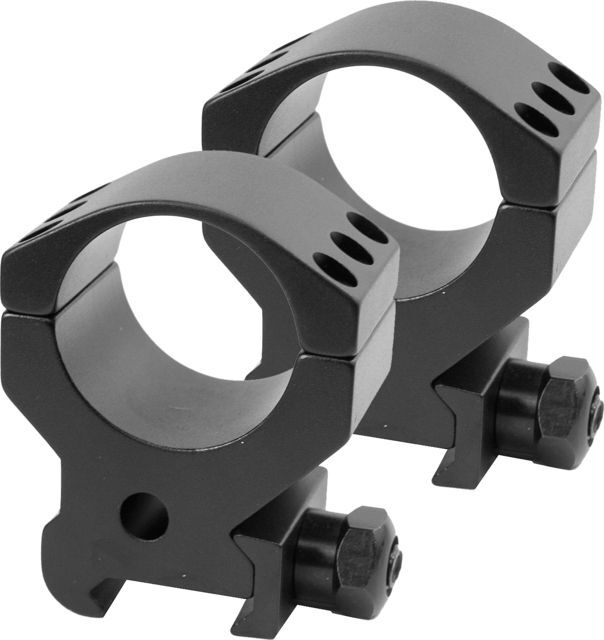 Photos - Sight Burris Xtreme Tactical 1 Inch Rifle Scope Ring Pair, High 1.25in, Black, 4 