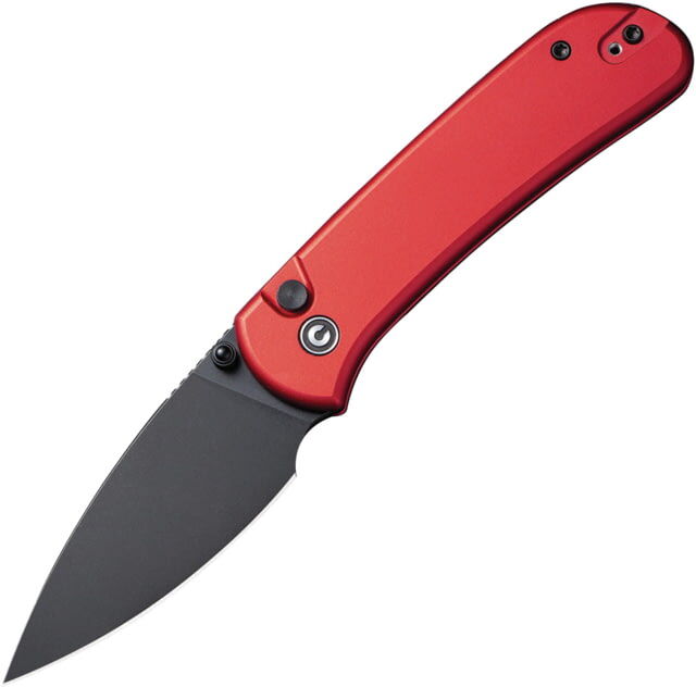 Photos - Knife / Multitool Civivi Quibit Folding Knife, 2.98in, Carbon Steel, Aluminum Handle, Red, C 