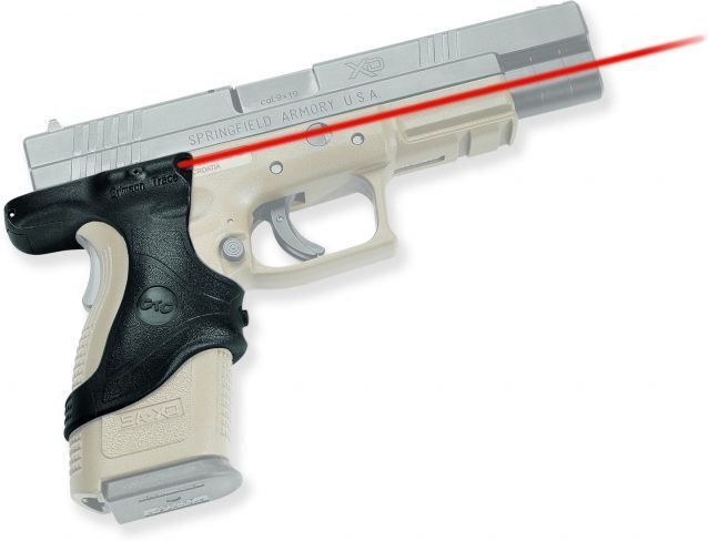 Photos - Sight Crimson Trace Black Rubber Lasergrip For Springfield XD LG446